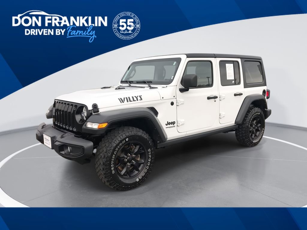Used 2022 Jeep Wrangler Unlimited Sport image 1