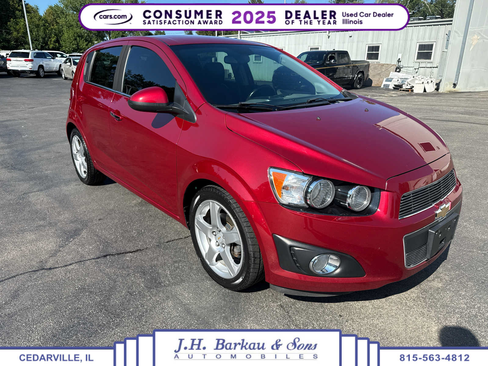 Used 2012 Chevrolet Sonic LTZ FWD image 1