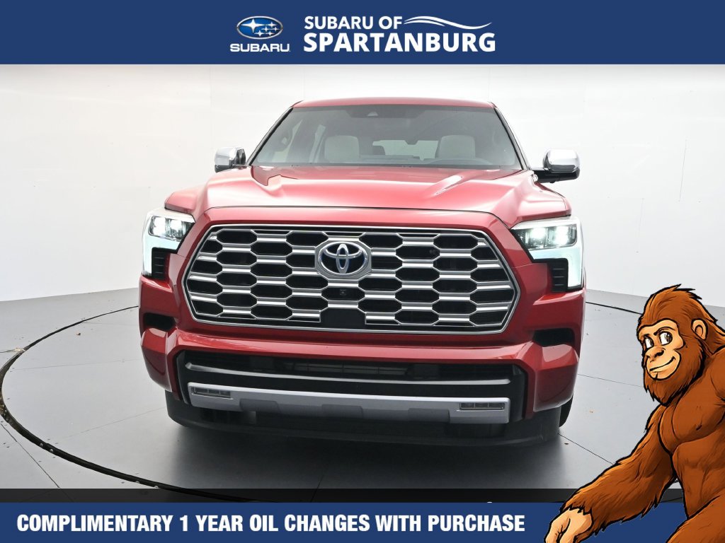 Used 2023 Toyota Sequoia Capstone AWD/4WD image 2