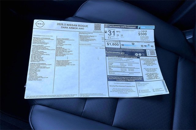 New 2026 Nissan Rogue SV image 13