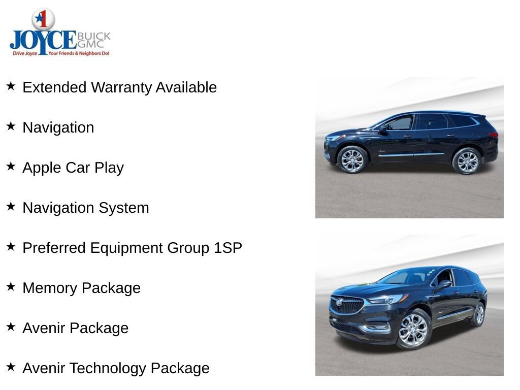 Certified 2021 Buick Enclave Avenir w/ Avenir Technology Package AWD/4WD image 10