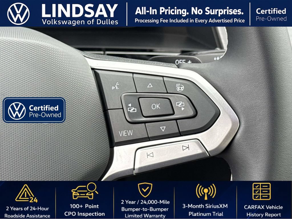 Used 2024 Volkswagen Atlas Cross Sport SE w/ Black Wheel Package AWD/4WD image 22