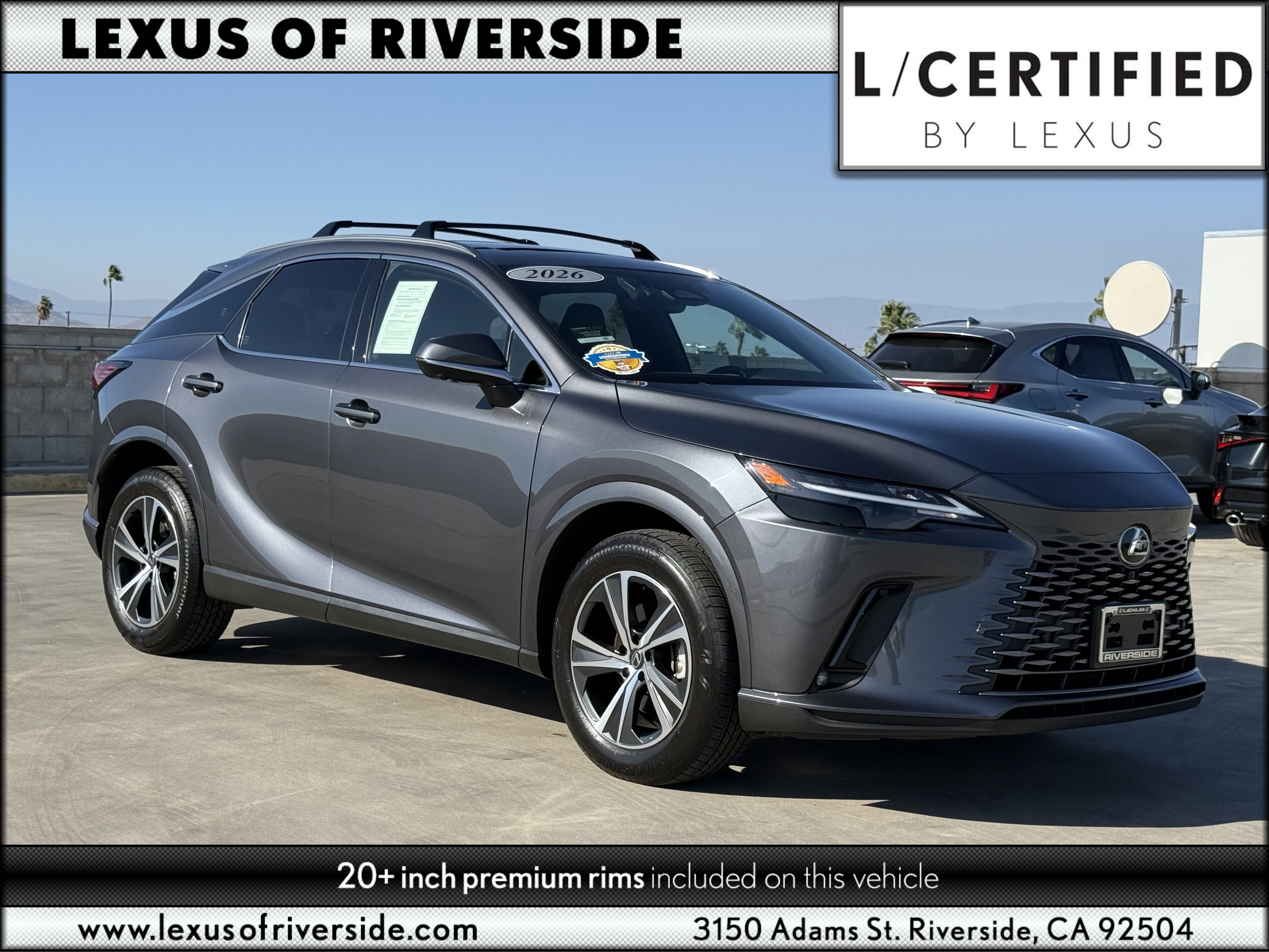Certified 2026 Lexus RX 350 Premium w/ Accessory Package (2T)