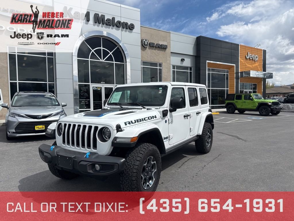 Used 2023 Jeep Wrangler Unlimited Rubicon 4xe w/ Cold Weather Group