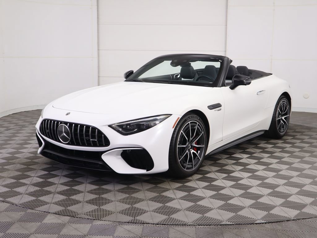 Used 2022 Mercedes-Benz SL 55 AMG 4MATIC image 1