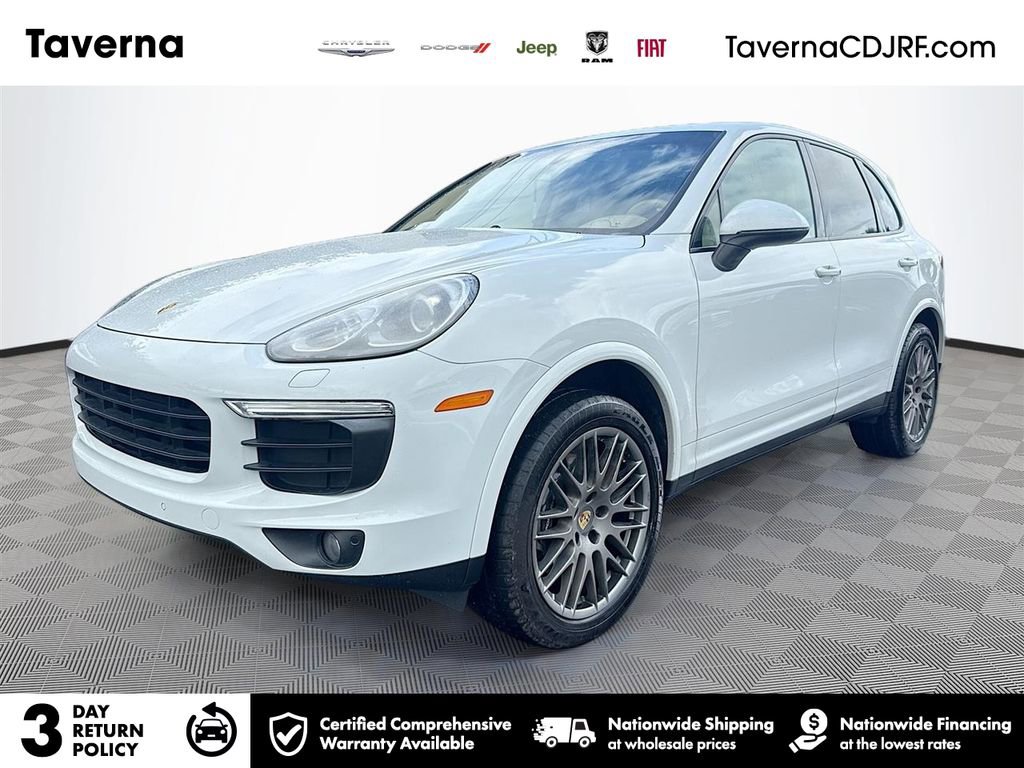 Used 2017 Porsche Cayenne AWD/4WD image 1