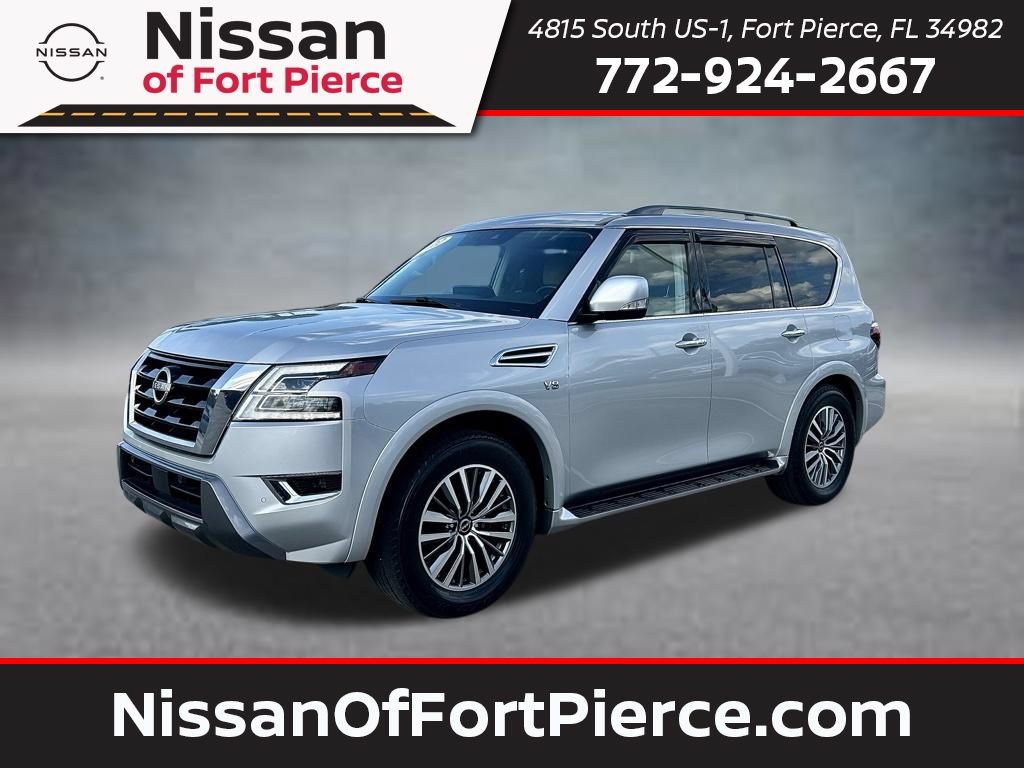 Used 2022 Nissan Armada SV w/ SV Appearance Package RWD image 1