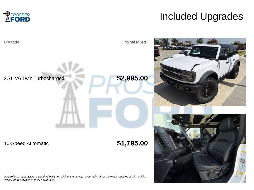 New 2026 Ford Bronco Badlands AWD/4WD image 3