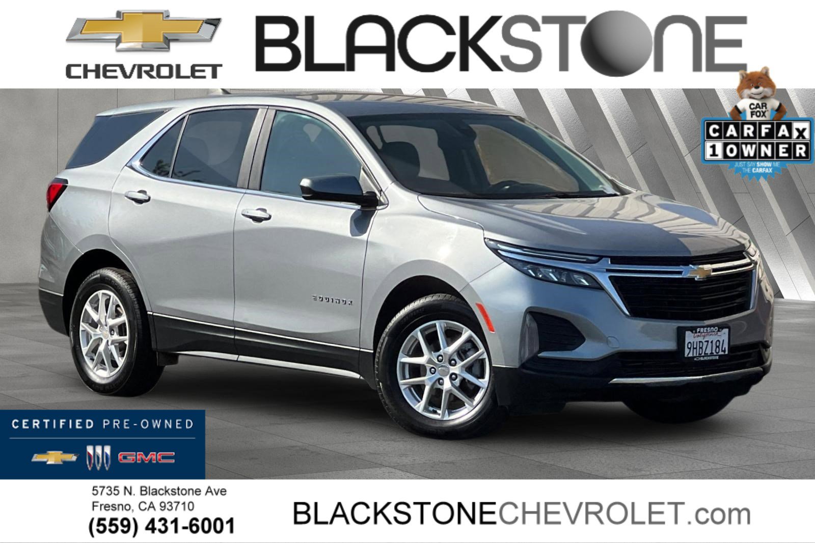 Certified 2023 Chevrolet Equinox LT