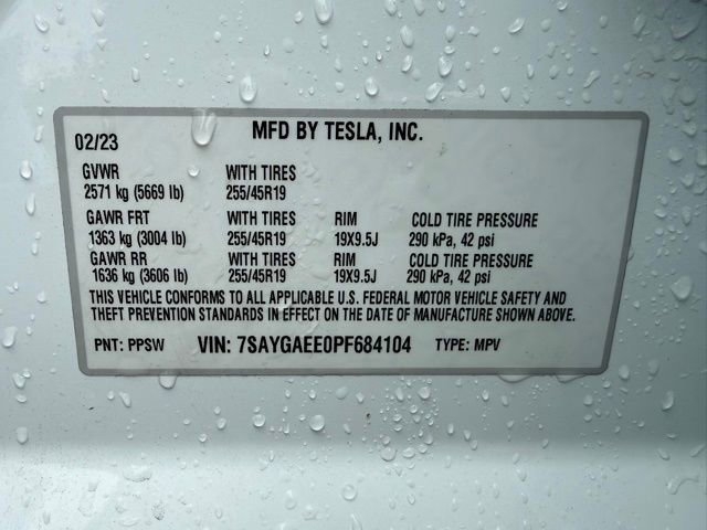 Used 2023 Tesla Model Y Long Range AWD/4WD image 16