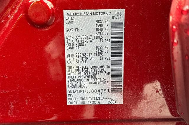 Used 2018 Nissan Rogue SV w/ Premium Package image 37