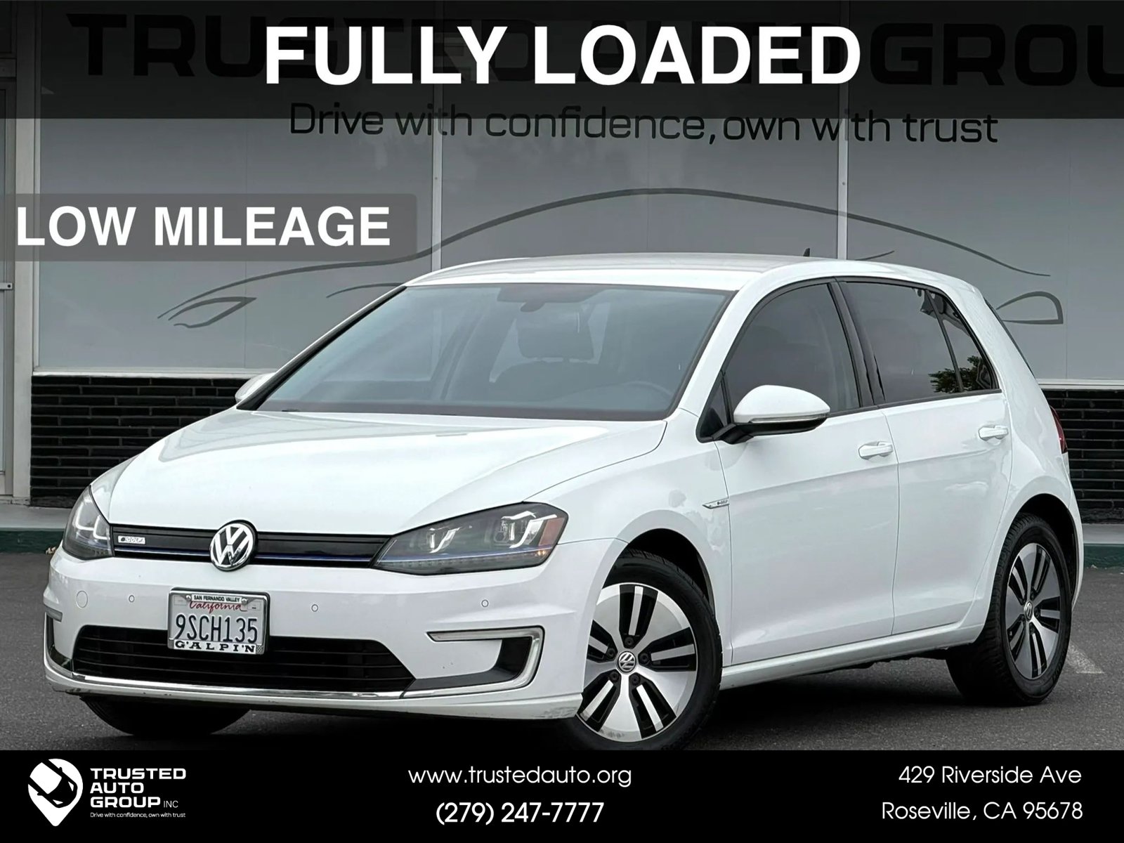 Used 2015 Volkswagen e-Golf SEL Premium