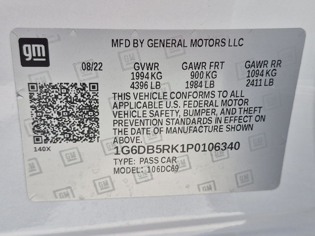 Certified 2023 Cadillac CT4 Premium Luxury w/ Climate Package RWD image 15