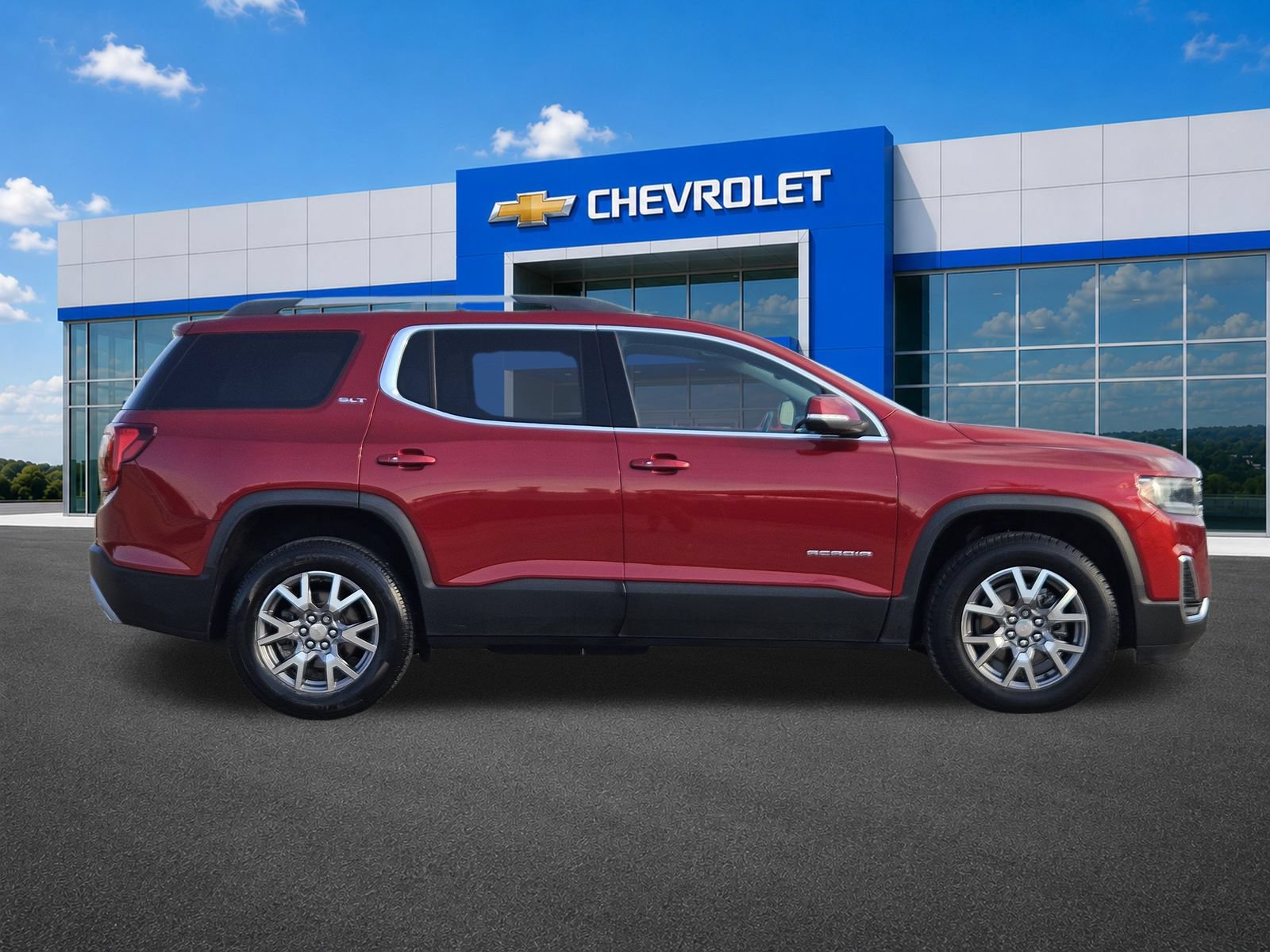 Used 2021 GMC Acadia SLT w/ Preferred Package FWD image 7