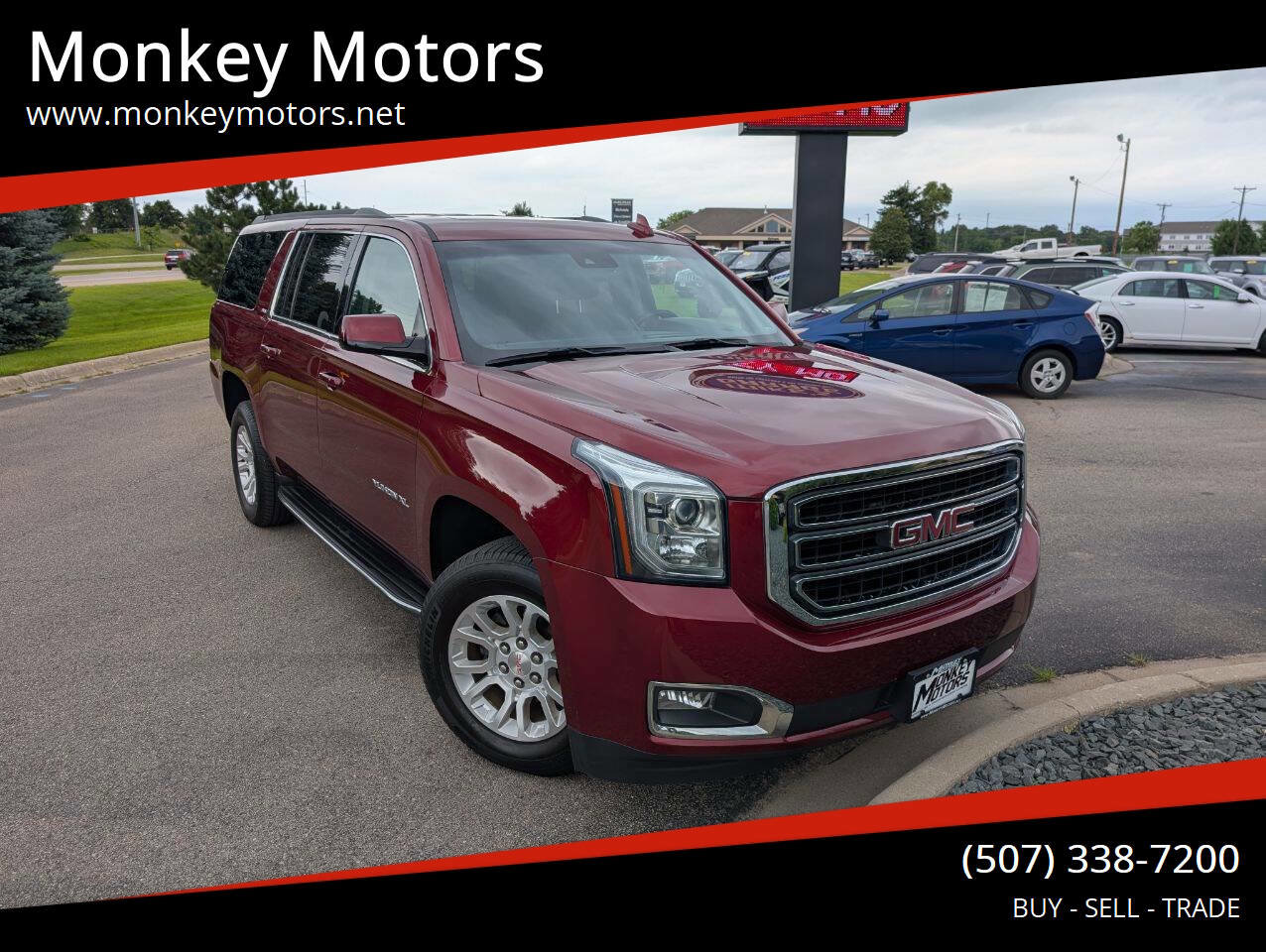 Used 2019 GMC Yukon XL SLT w/ Open Road Package image 1