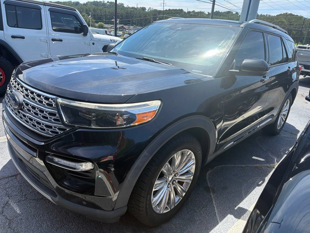 Used 2020 Ford Explorer Limited w/ Class III Trailer Tow Package RWD image 2