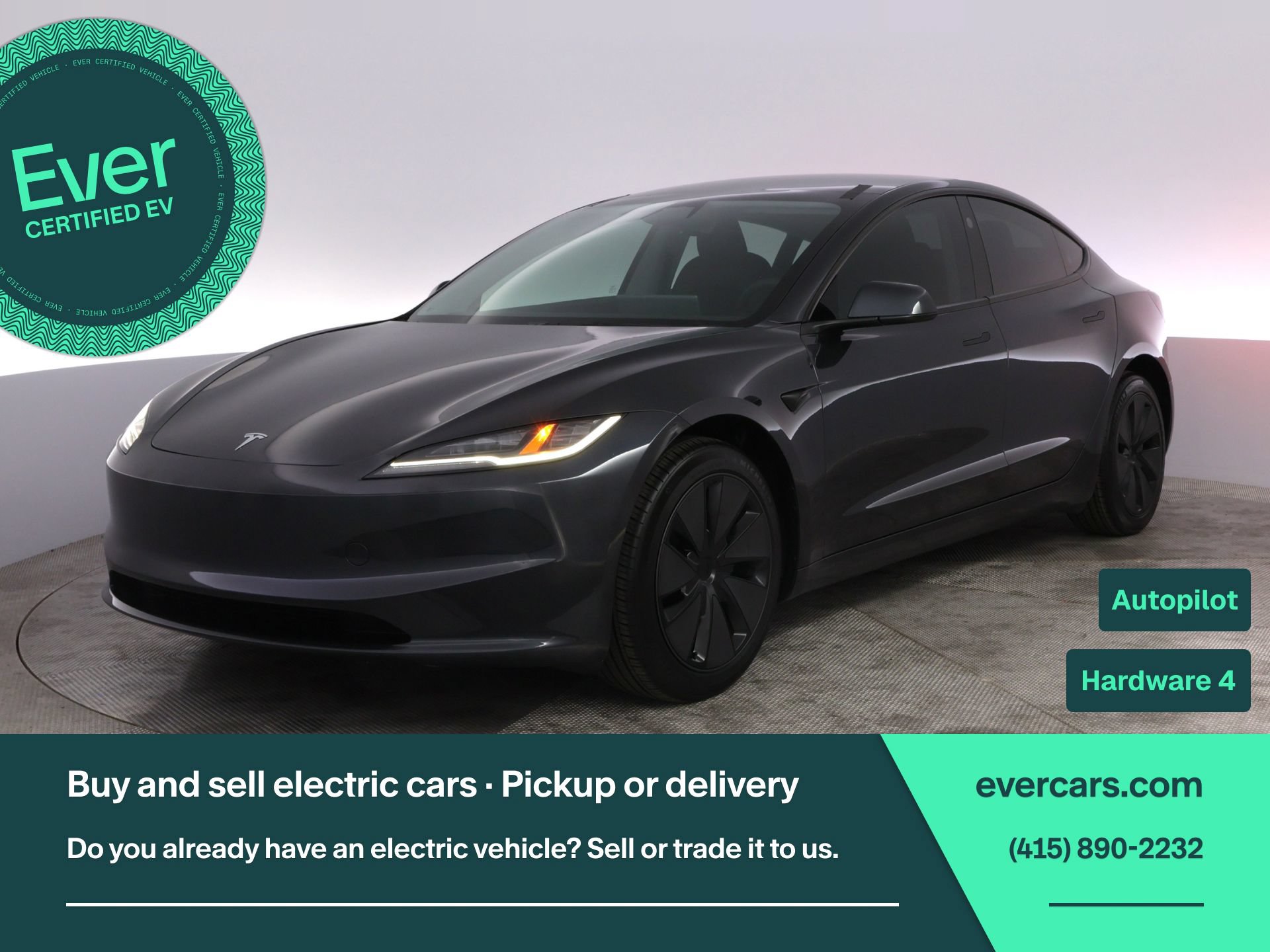 Used 2025 Tesla Model 3 Long Range RWD image 1
