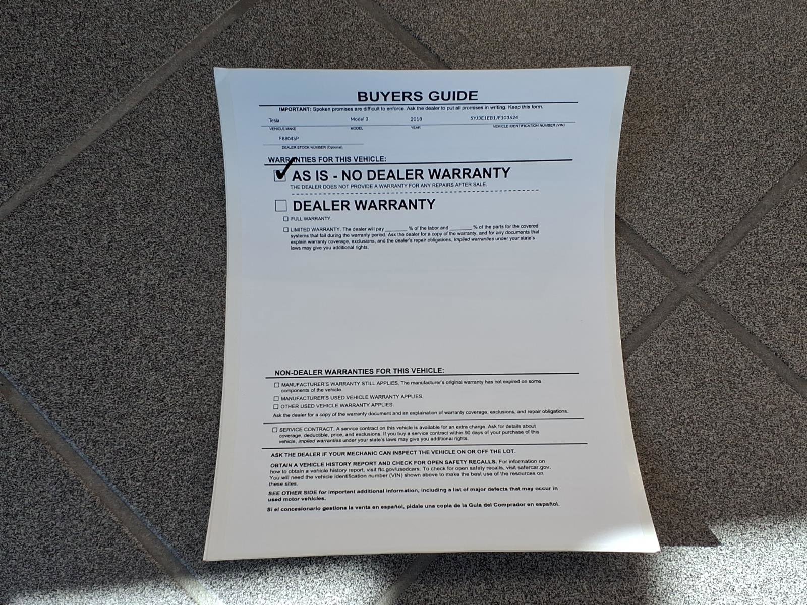 Used 2018 Tesla Model 3 Long Range AWD/4WD image 30