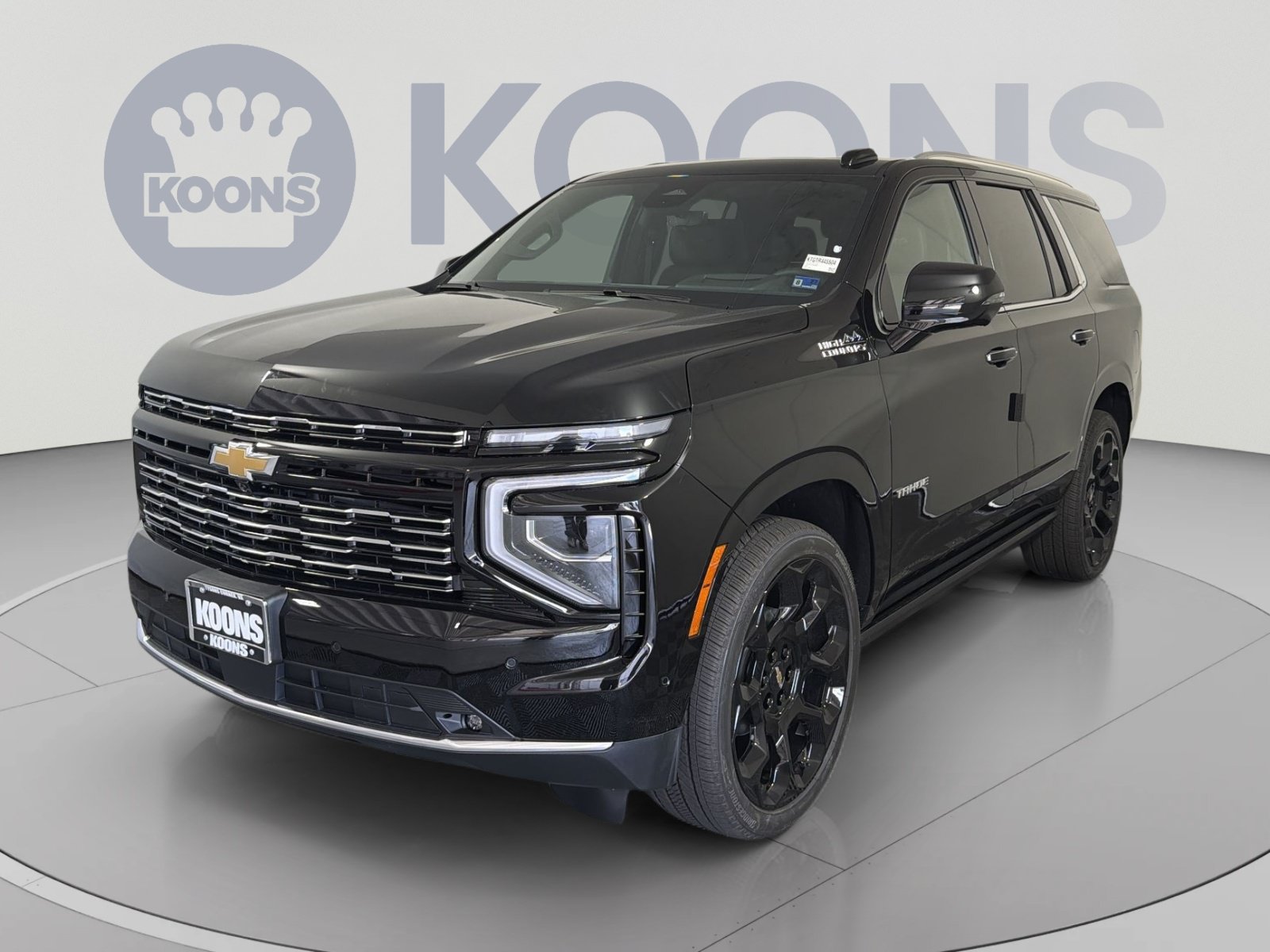 New 2026 Chevrolet Tahoe High Country AWD/4WD image 1
