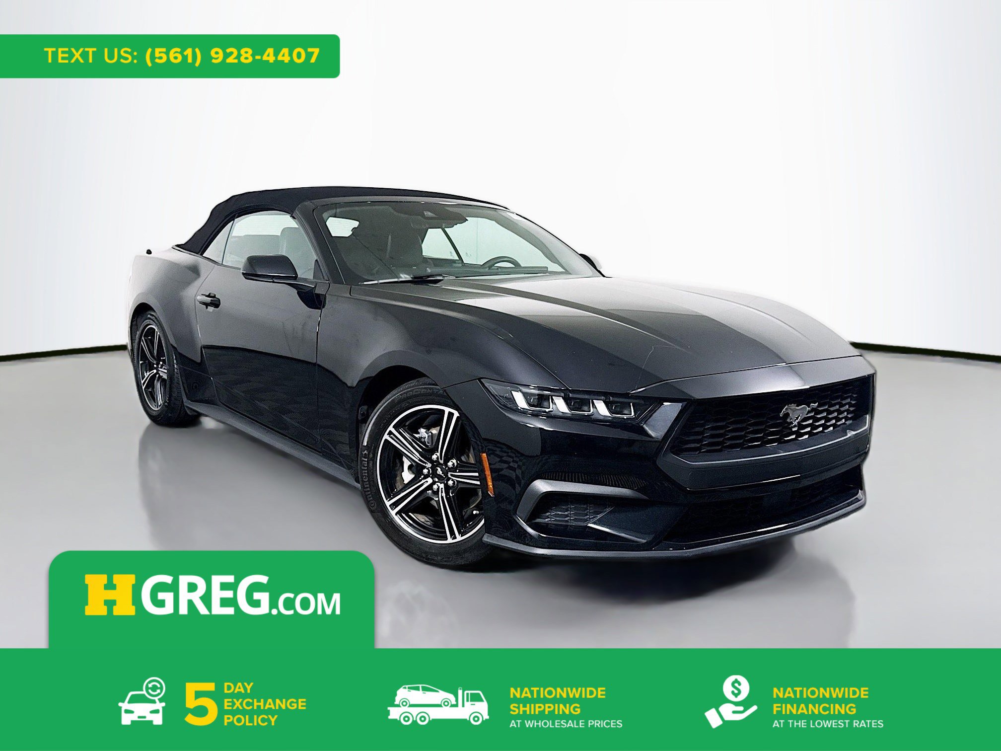 Used 2024 Ford Mustang Convertible image 1