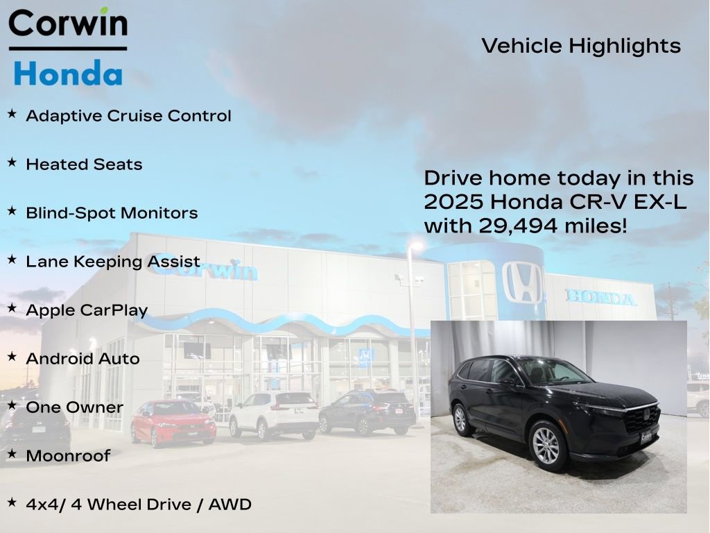 Used 2025 Honda CR-V EX-L image 6