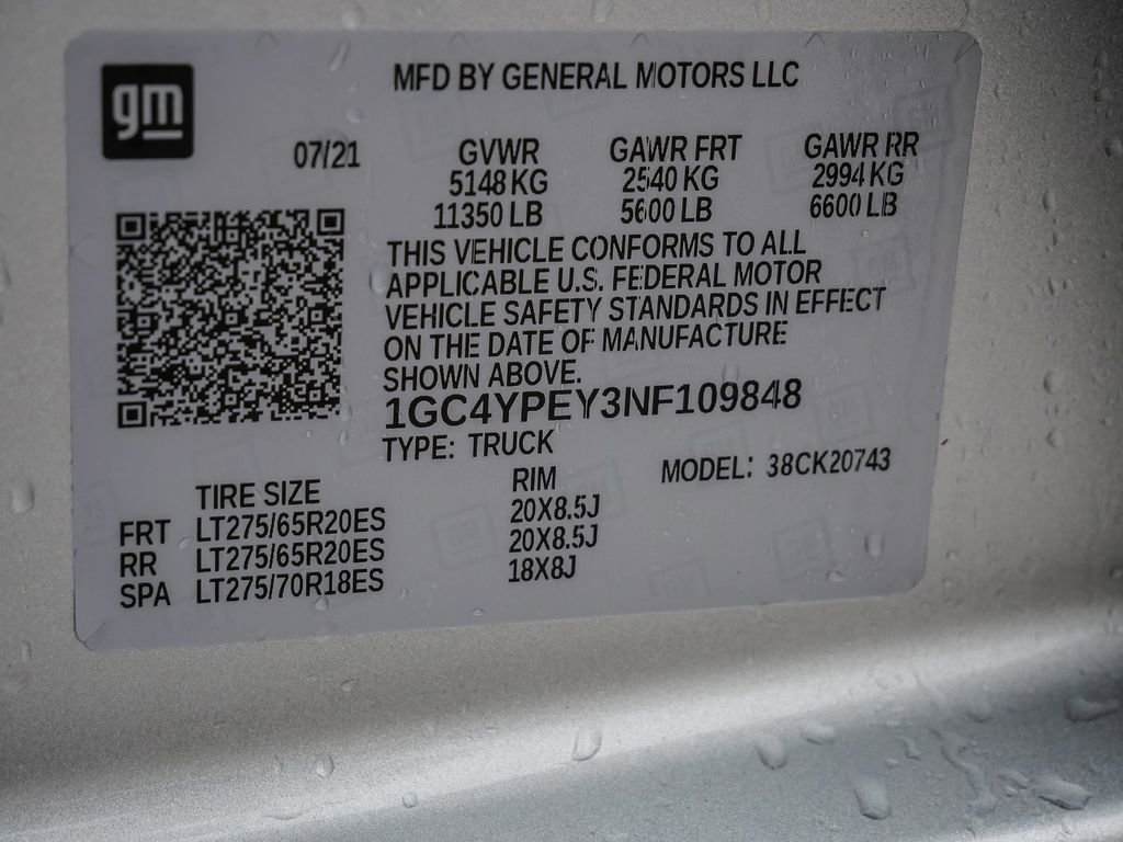 Used 2022 Chevrolet Silverado 2500 LTZ image 34