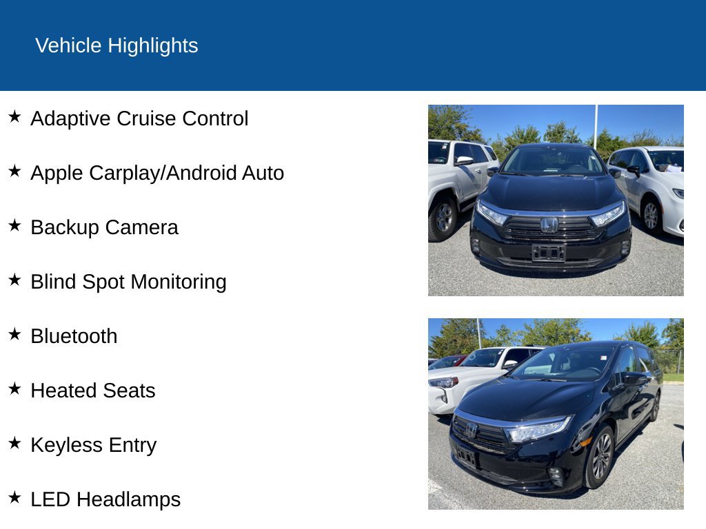 Used 2024 Honda Odyssey EX-L image 2