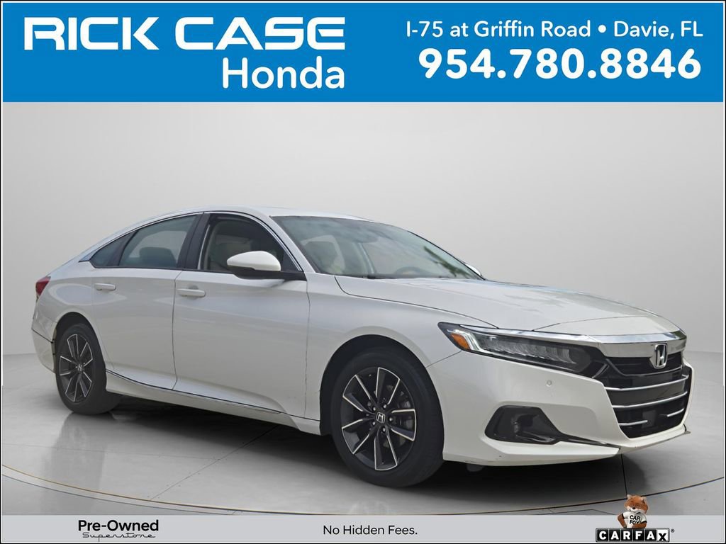 Used 2021 Honda Accord EX-L image 1