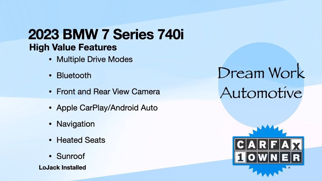 Used 2023 BMW 740i image 3