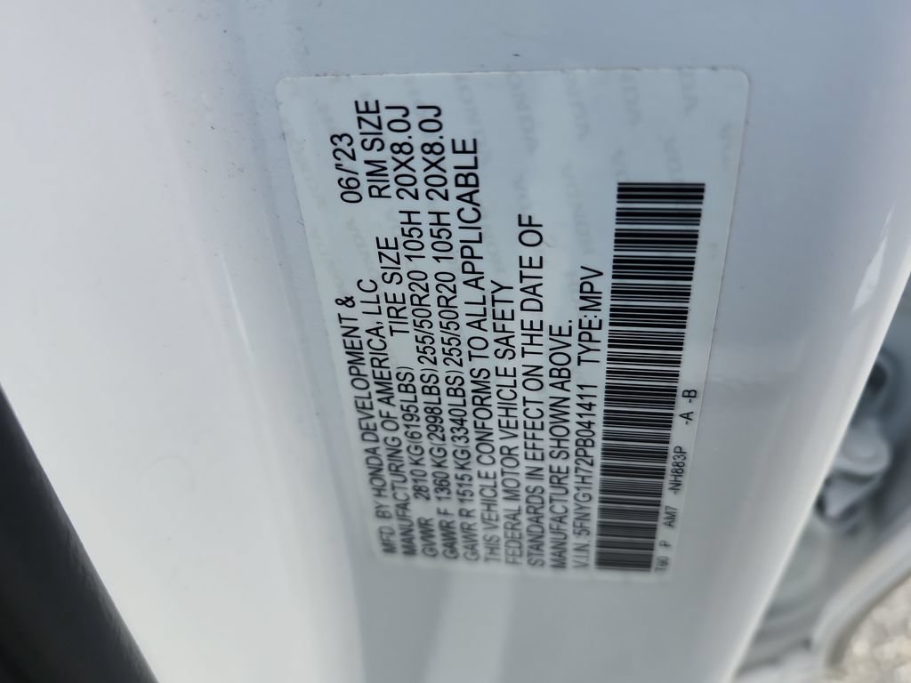 Certified 2023 Honda Pilot Touring image 36