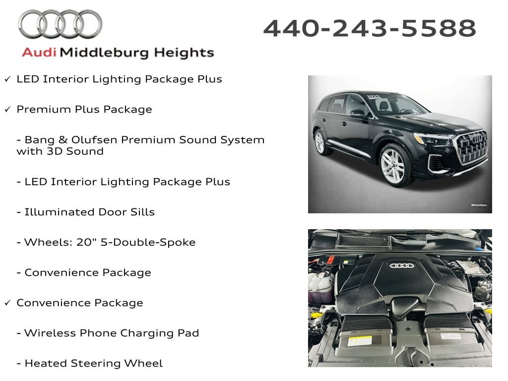 Certified 2025 Audi Q7 3.0T Premium Plus w/ Premium Plus Package AWD/4WD image 6