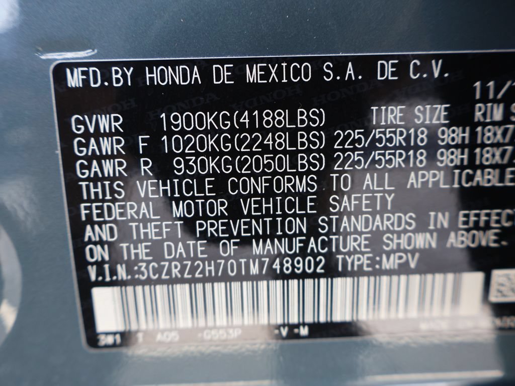 Used 2026 Honda HR-V EX-L image 37