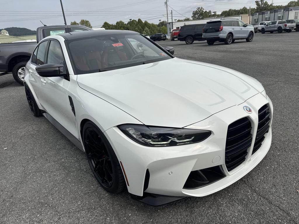 Used 2023 BMW M3 Competition w/ M Carbon Exterior Package image 3
