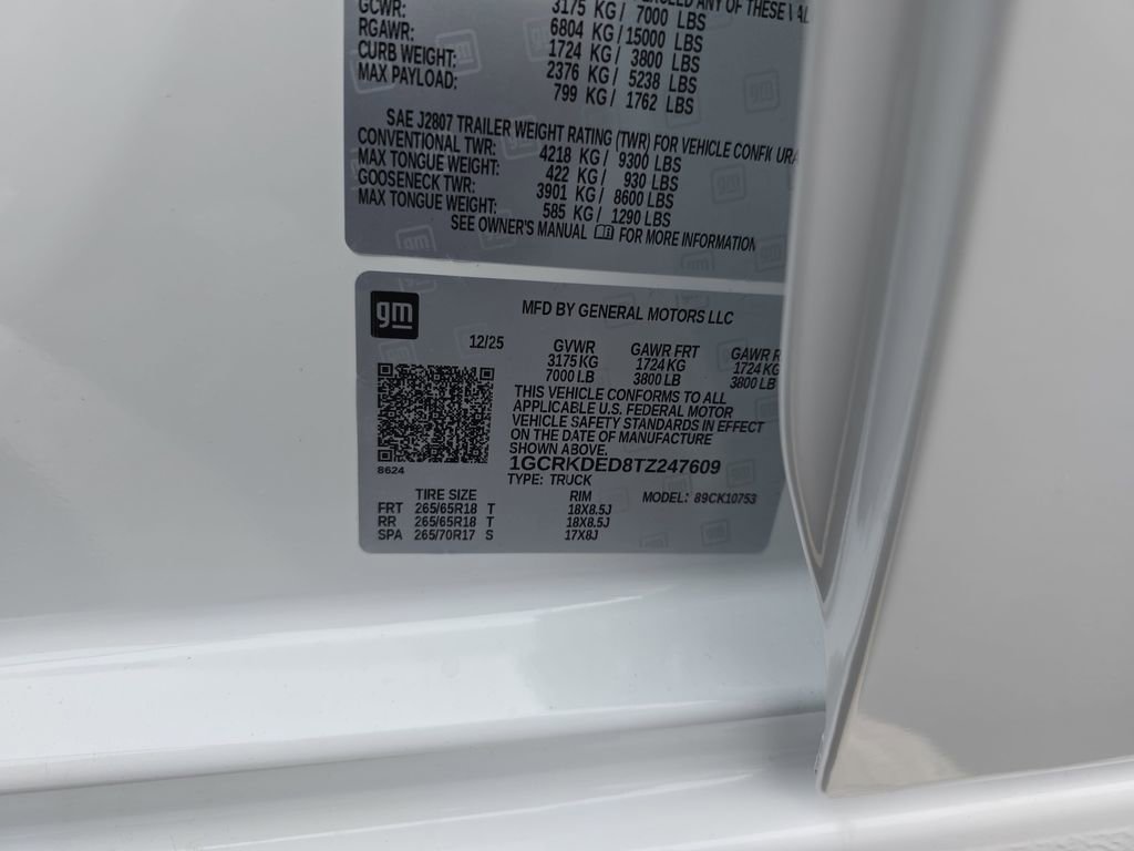 New 2026 Chevrolet Silverado 1500 LT w/ Z71 Off-Road Package image 33