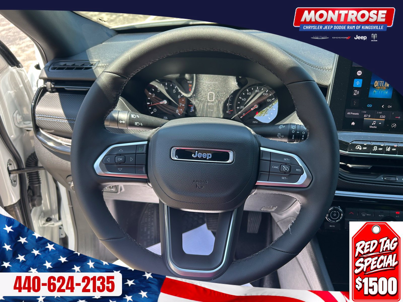 New 2026 Jeep Compass Latitude w/ Sun and Sound Group AWD/4WD image 16