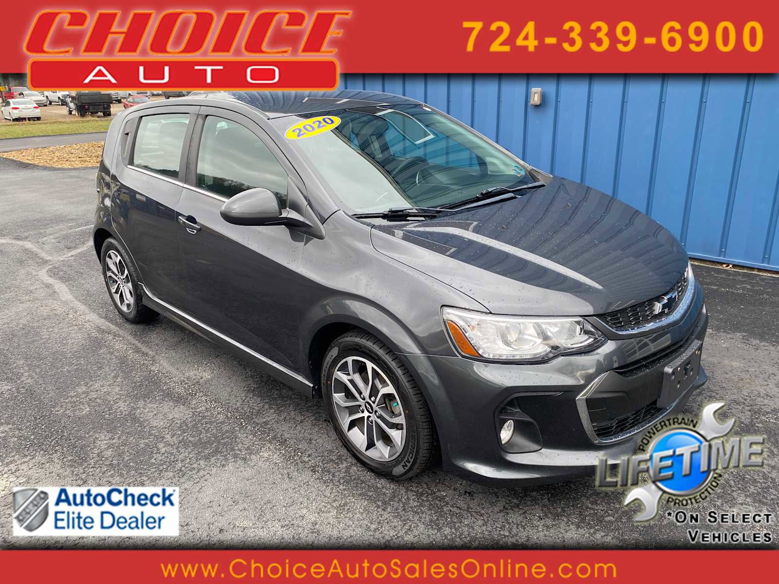 Used 2020 Chevrolet Sonic LT w/ Convenience Package image 1