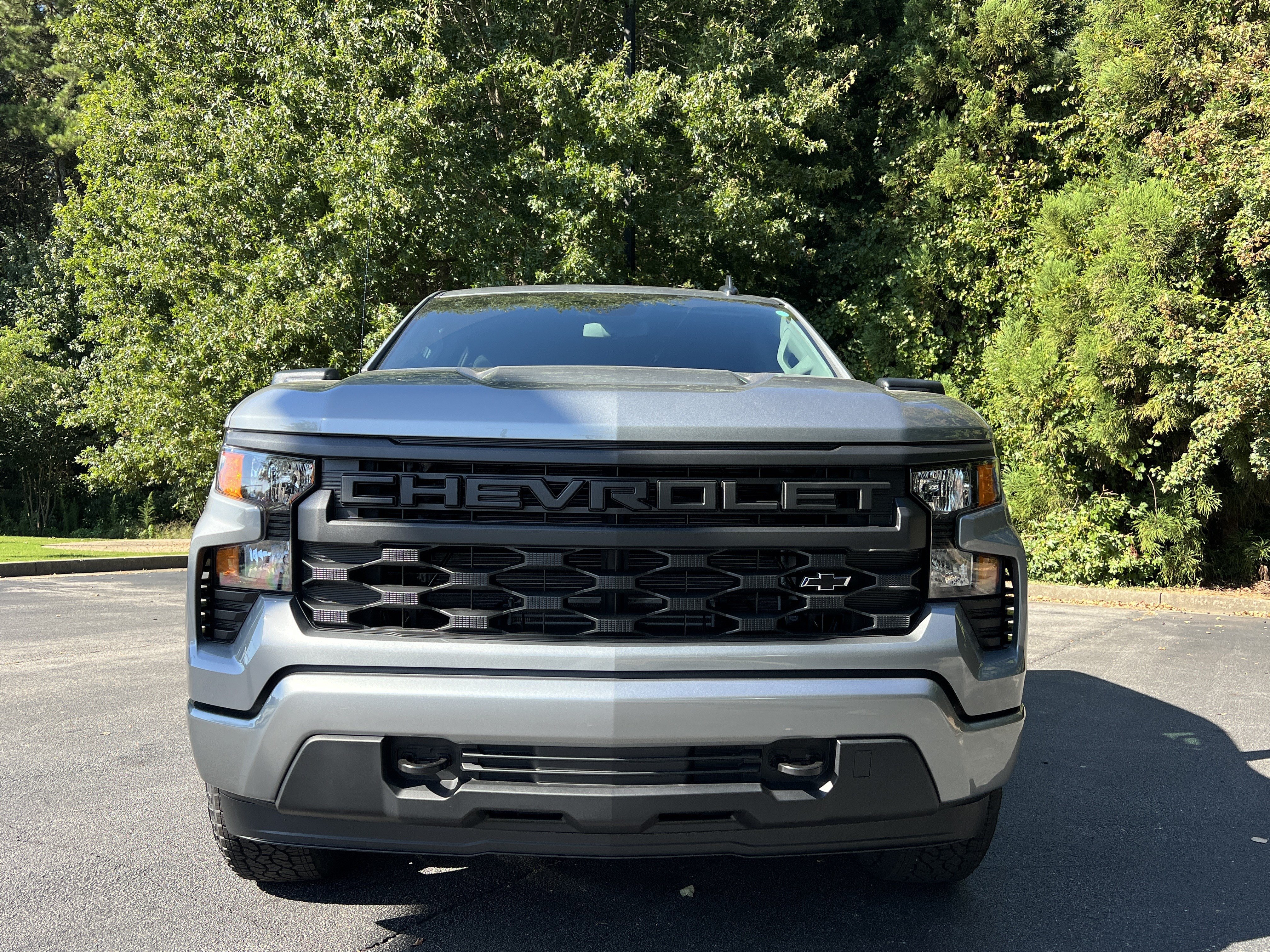 New 2026 Chevrolet Silverado 1500 Custom w/ Turbomax Blackout Package AWD/4WD image 3