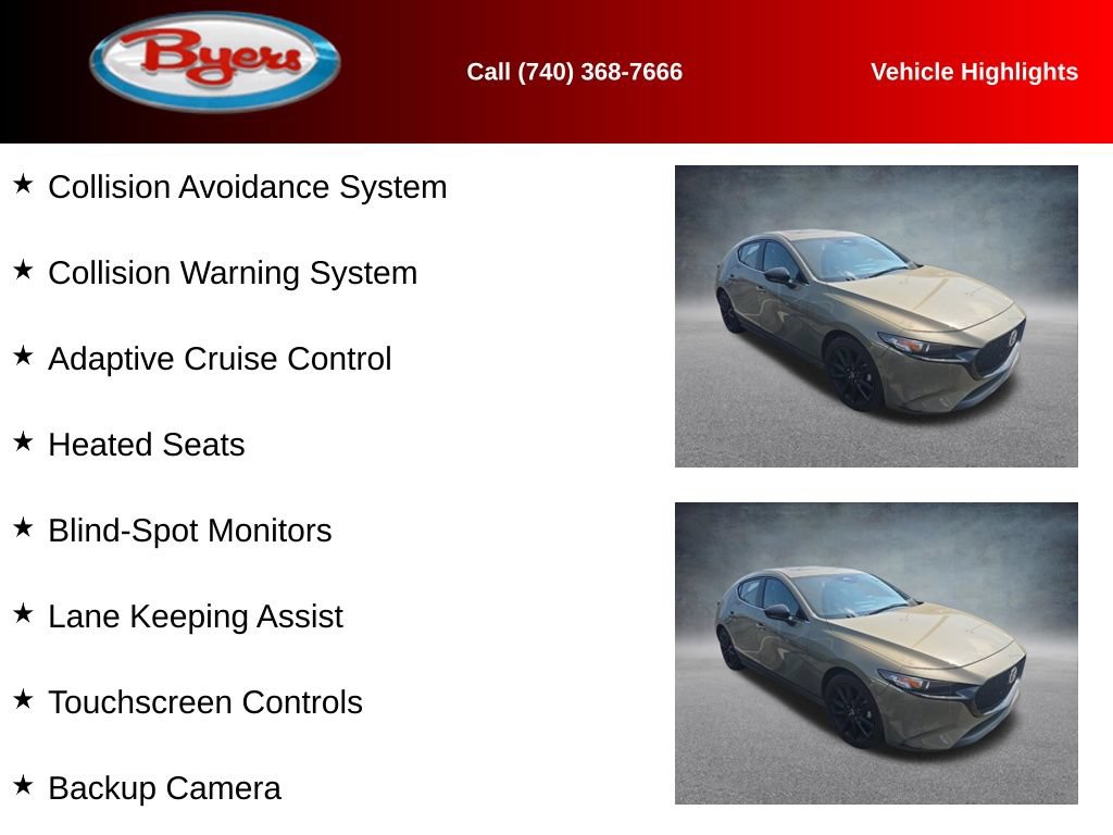 Used 2024 MAZDA MAZDA3 s AWD/4WD image 10