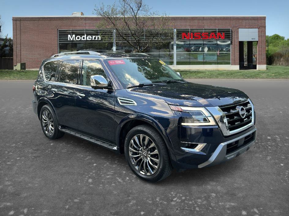 Certified 2023 Nissan Armada Platinum w/ Captain's Chairs Package RWD image 5