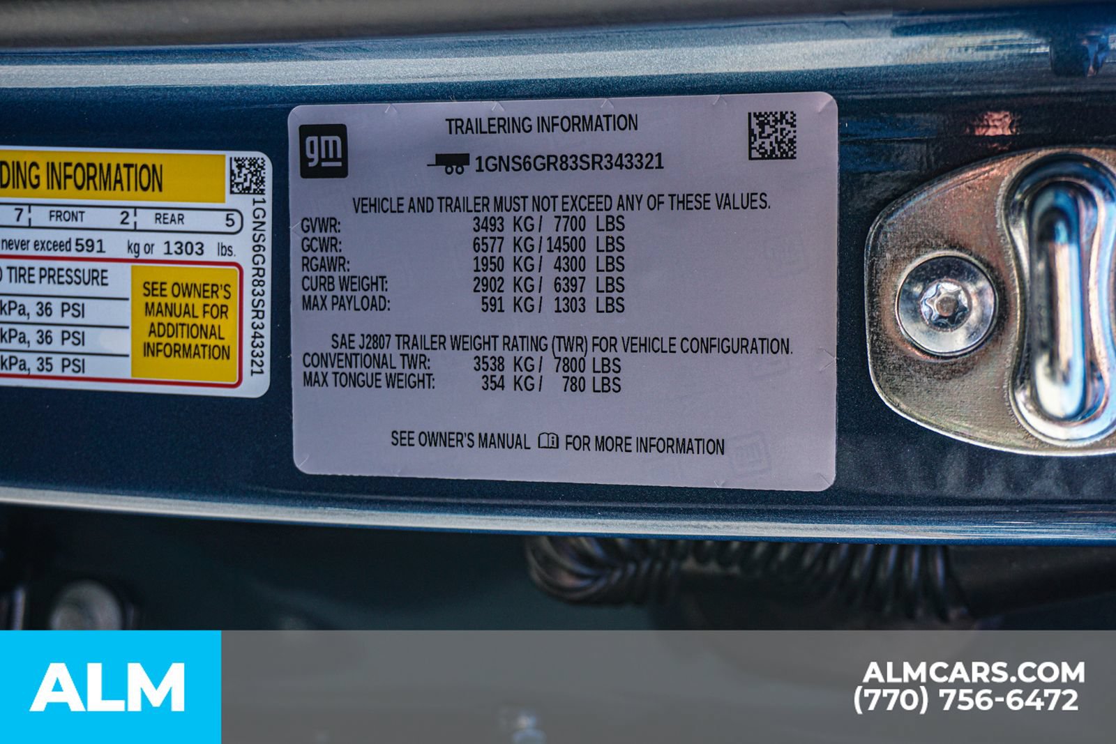 Used 2025 Chevrolet Suburban High Country AWD/4WD image 69