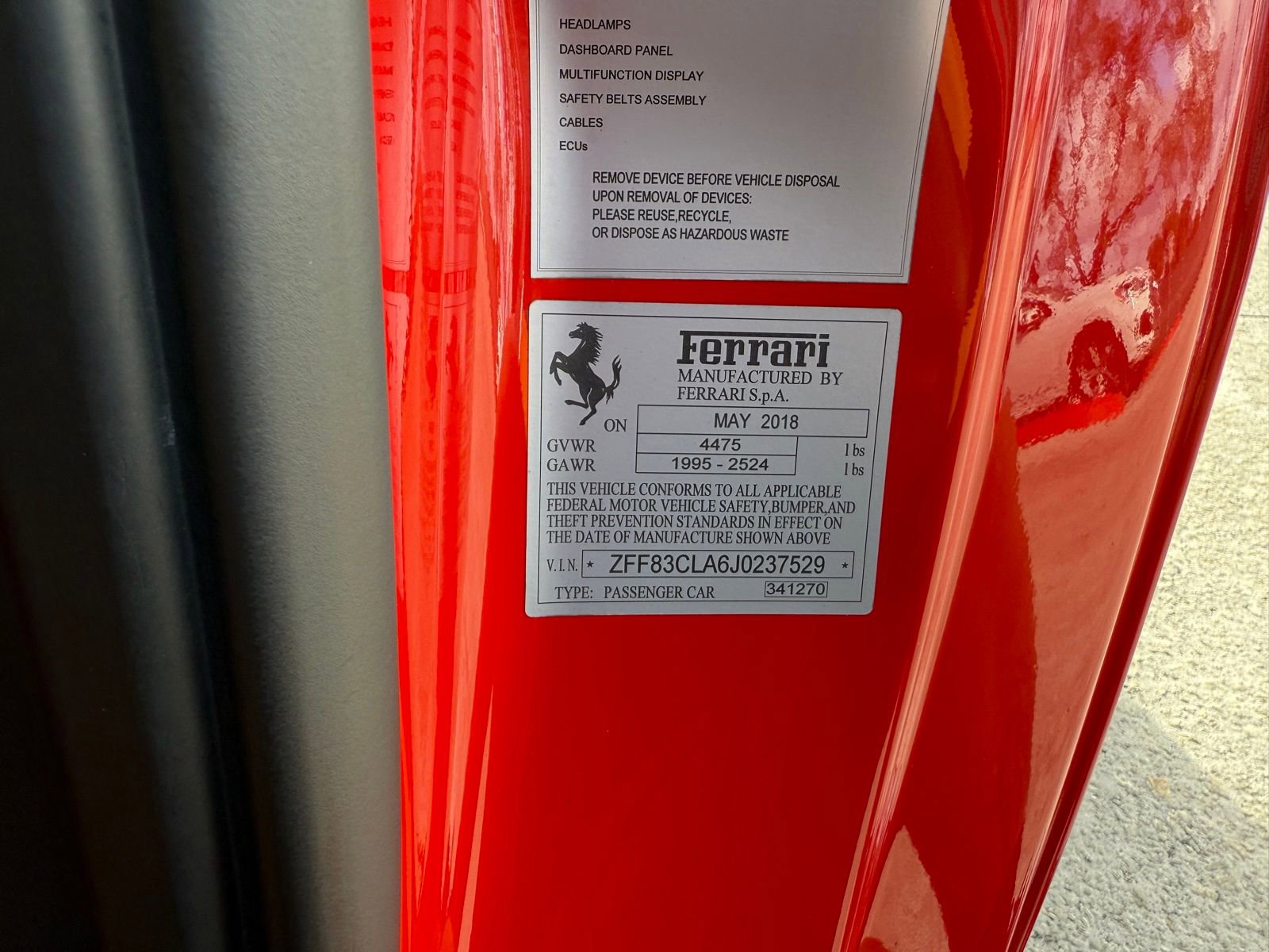 Used 2018 Ferrari 812 Superfast image 45