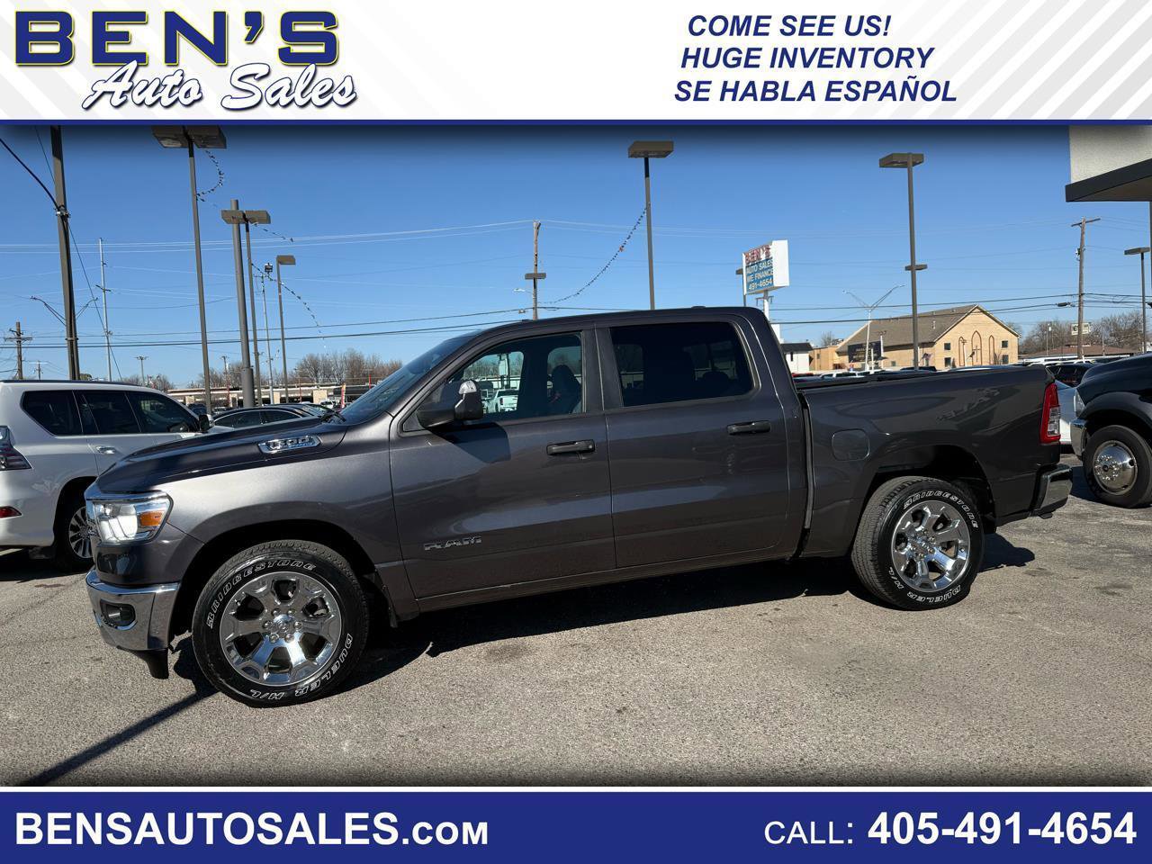 Used 2024 RAM 1500 Big Horn w/ Trailer Tow Group RWD image 1