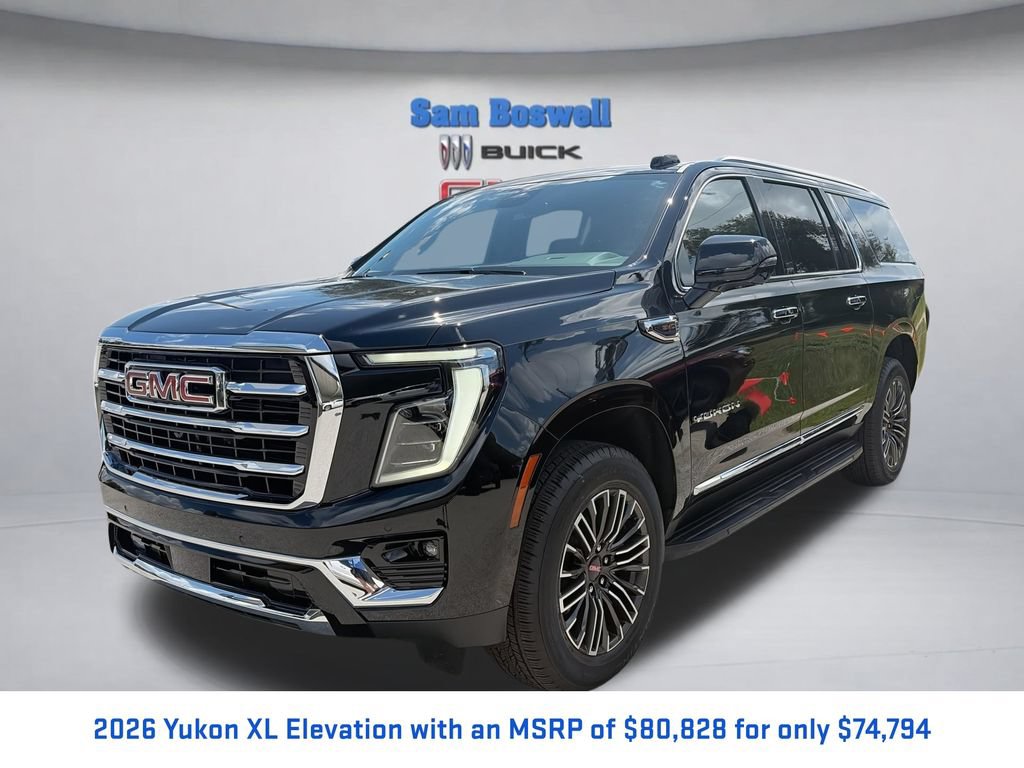 New 2026 GMC Yukon XL Elevation RWD image 1