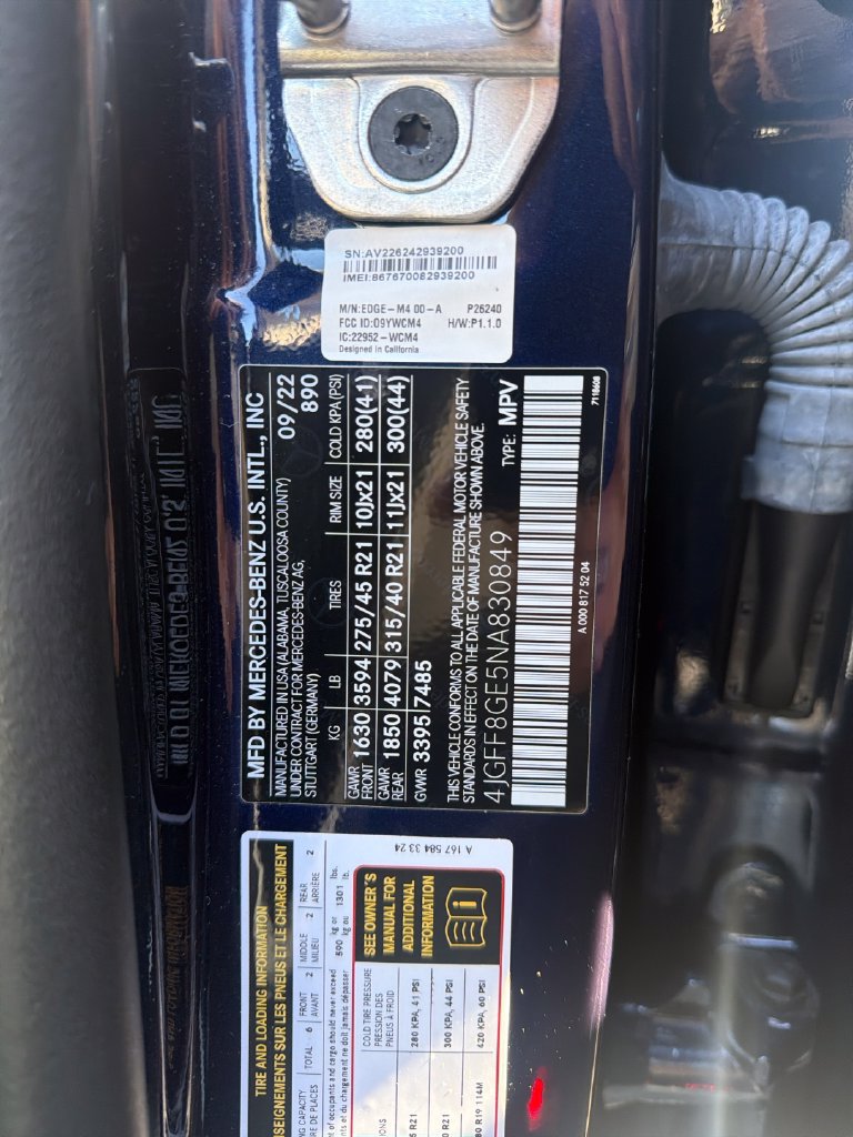 Certified 2022 Mercedes-Benz GLS 580 4MATIC image 31