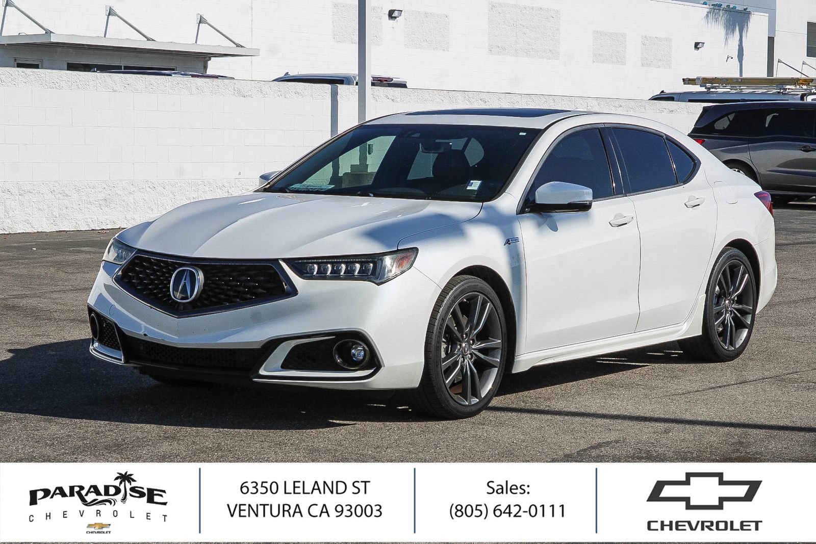 Used 2018 Acura TLX w/ Technology & A-SPEC Package FWD image 1