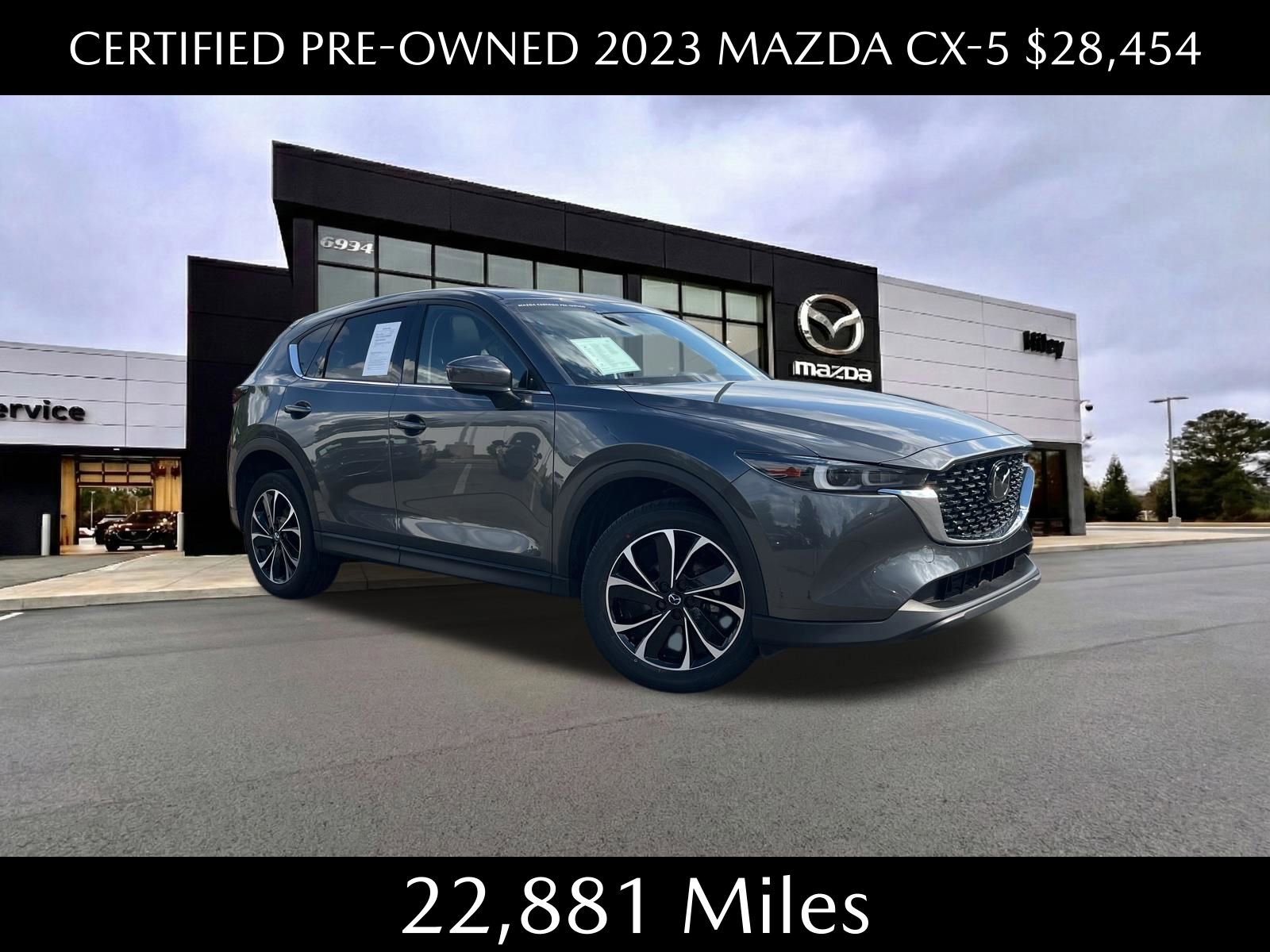 Certified 2023 MAZDA CX-5 AWD 2.5 S w/ Premium Package