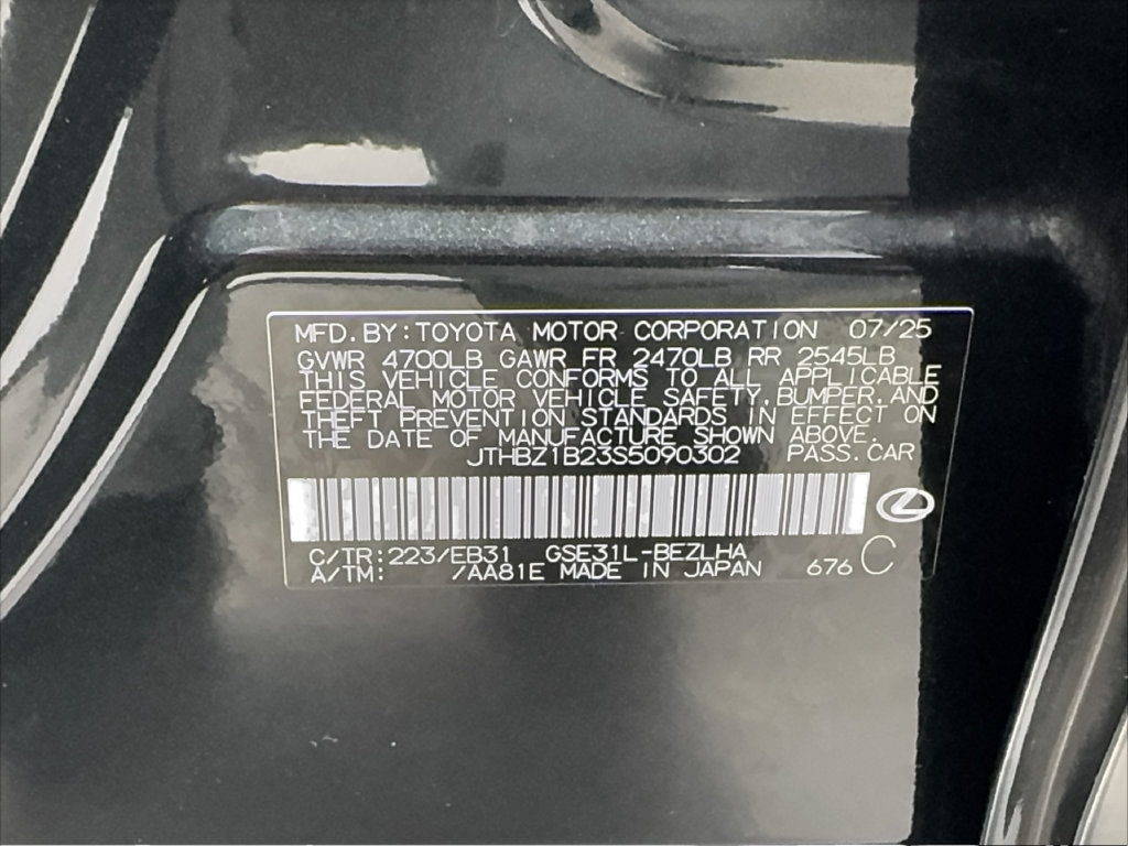 Used 2025 Lexus IS 350 F Sport w/ Accessory Package 2 RWD image 56