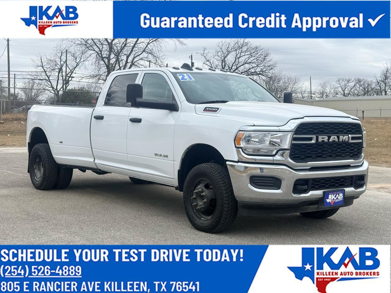 Used 2021 RAM 3500 Tradesman w/ Chrome Appearance Group