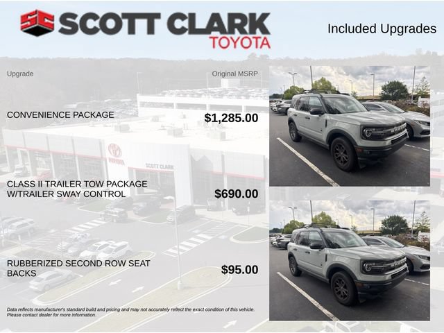 Used 2022 Ford Bronco Sport Big Bend w/ Convenience Package AWD/4WD image 10