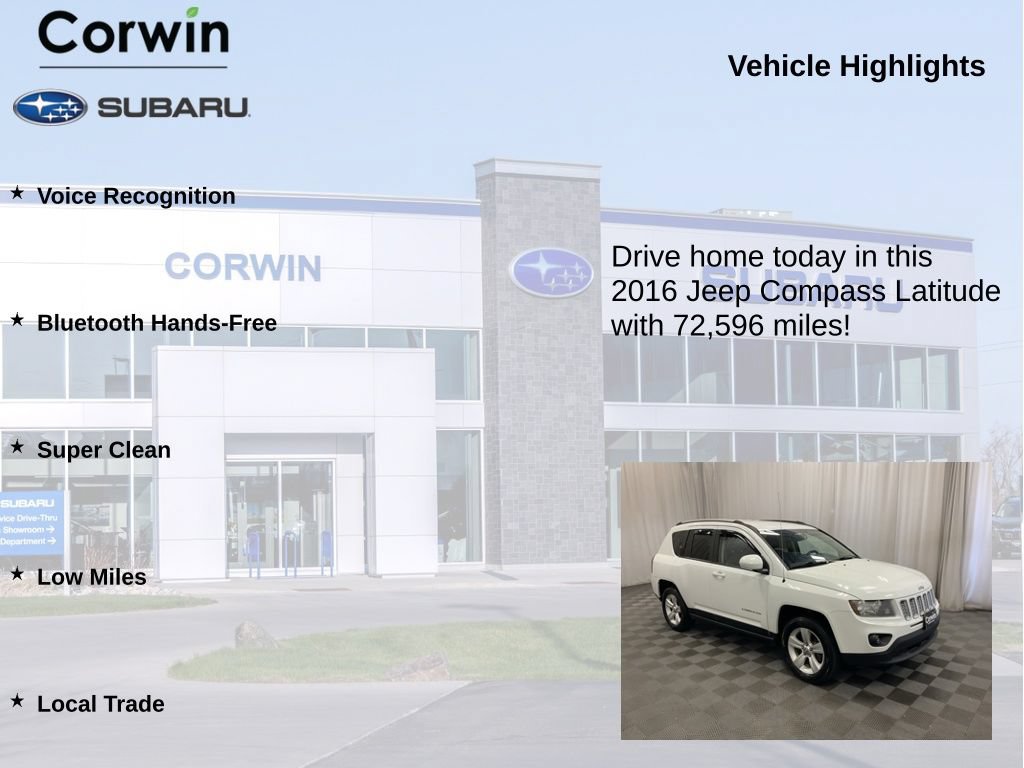 Used 2016 Jeep Compass Latitude AWD/4WD image 6